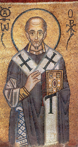 John Chrysostom St. Sophia Cathedral in KievMosaic Chancel